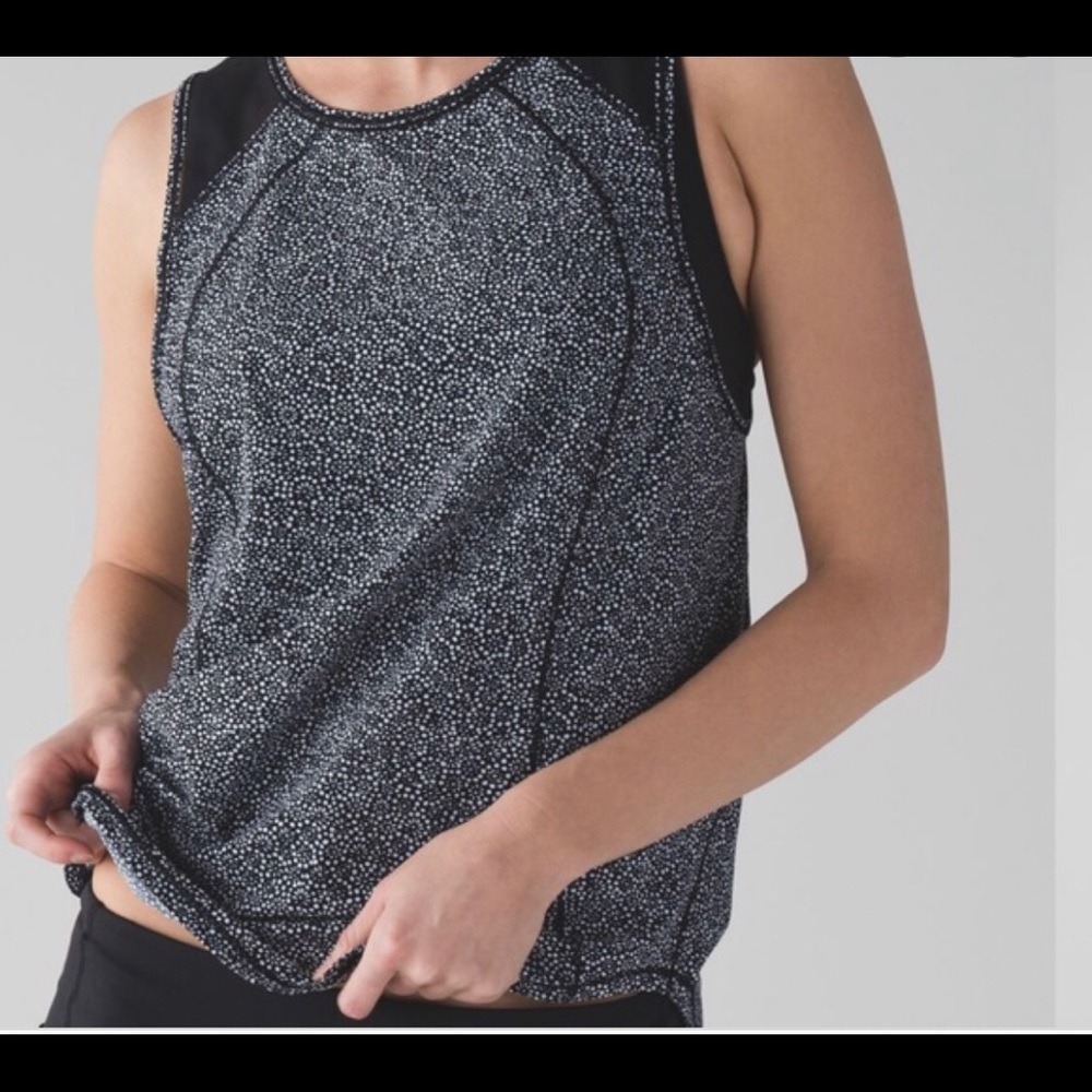 Lululemon Sculpt Tank in freckled flower